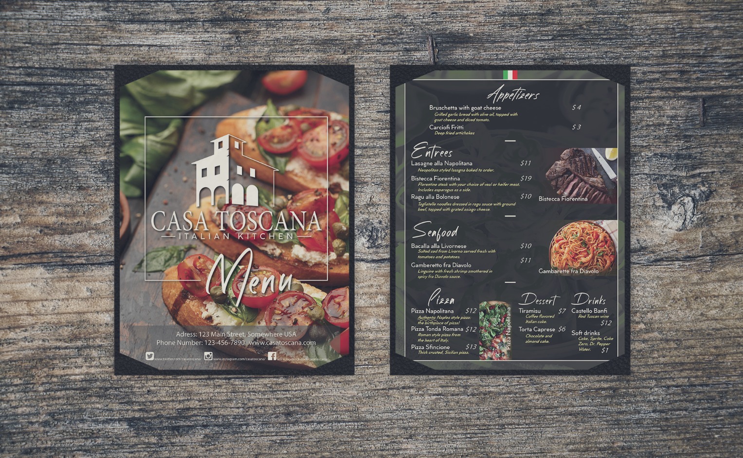 Restaurant Menus 12